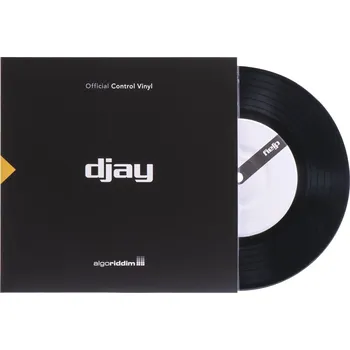 Stokyo Algoriddim djay Control Vinyl 7'' DVS/Timecode Black