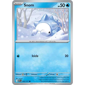 Karetní hra Pokémon ASC 052/217 Snom - Ascended Heroes Stav: Near Mint, Verze: NORMAL