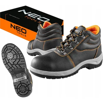 Pracovní obuv NEO PRACOVNÍ OBUV KOTNÍKOVÁ kožená S1 OCHRANNÁ ŠPIČKA vel. 41