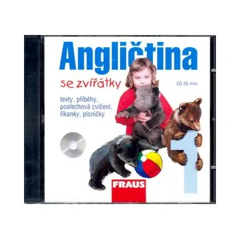 Anglický jazyk Angličtina se zvířátky 1 - CD /1ks/