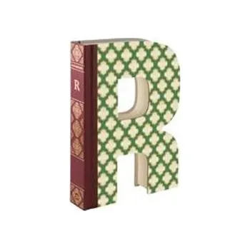 Blok Zápisník ve tvaru písmene - R