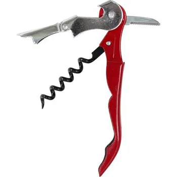 Otvírák TORO VÝVRTKA ČÍŠNICKÁ 11X2,2X1,2CM, KOV, ČERVENÁ