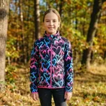 Dívčí funkční mikina Kugo SM3662 černá