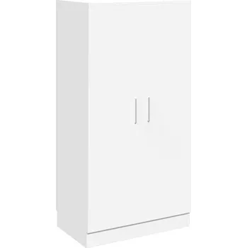 Botník Botník se 7 policemi, bílá, 55 x 35 x 108 cm, MDF