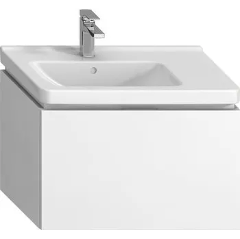 Koupelnový nábytek Jika Cubito Pure Skříňka s umyvadlem 75 cm pravá bílá