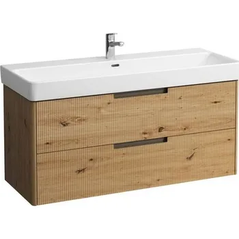 Koupelnový nábytek Laufen Juna Skříňka pod umyvadlo 117 cm, divoký dub H4115421092671