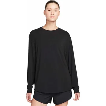 Dámské oblečení Dámské funkční tričko s dlouhým rukávem Nike W NK ONE RELAXED DF LS TOP W FN2817-010 - XXL | UK 9 | US 11,5