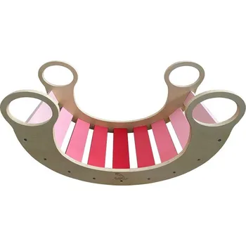 Dětská houpačka 2Kids Toys Montessori růžová houpačka
