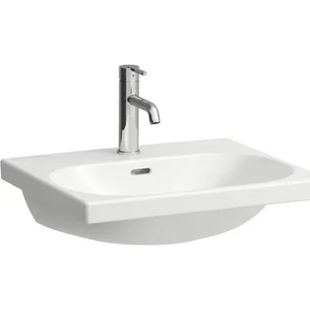 Laufen Lua Umyvadlo 55 x 46 cm s otvorem a přepadem, LCC bílá
