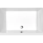 Polysan DEEP hluboká sprchová vanička, obdélník 120x75x26cm, bílá