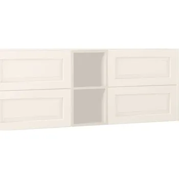 Koupelnový nábytek EBS Lasy Skříňka umyvadlová s deskou 153,2 cm, magnolia matná, LASYRU150M