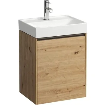 Koupelnový nábytek Laufen Meda Umyvadlová skříňka 44 cm, závěsy vlevo, divoký dub H4215410112671