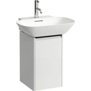 Koupelnový nábytek Laufen Base Skříňka pod umyvadlo 31,7 cm, závěsy vlevo, bílá matná H4030231102601