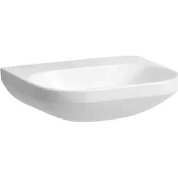 Umyvadlo Laufen Lua Závěsné umyvadlo 55 x 46 cm bez otvoru a přepadu, LCC bílá H8110814001421