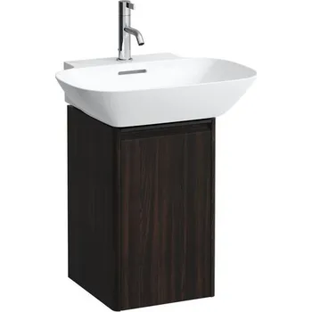 Koupelnový nábytek Laufen Base Skříňka pod umyvadlo 31,7 cm, závěsy vlevo, tmavý jilm H4030231102631