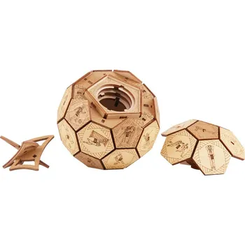 3D puzzle EscapeWelt Dřevěný hlavolam Quest Ball