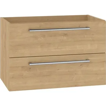 Koupelnový nábytek EBS Pure Skříňka umyvadlová 81 cm, dub Arlington