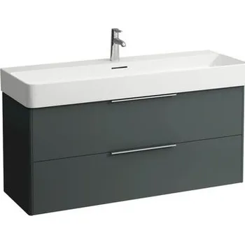 Koupelnový nábytek Laufen Base Skříňka pod umyvadlo 120 cm, šedá traffic H4024721102661