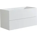 EBS KUBA Skříňka umyvadlová 101 cm, bílá lesklá