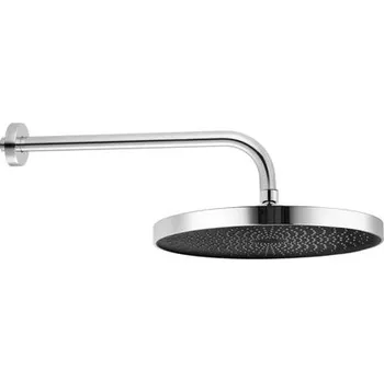 kielle Oudee Hlavová sprcha se sprchovým ramenem, 1jet, chrom/černá 20102SE0