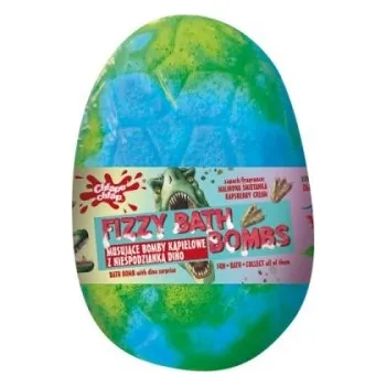 Koupelová kosmetika Šumivá bomba do koupele s překvapením Dinosauří vejce zelené