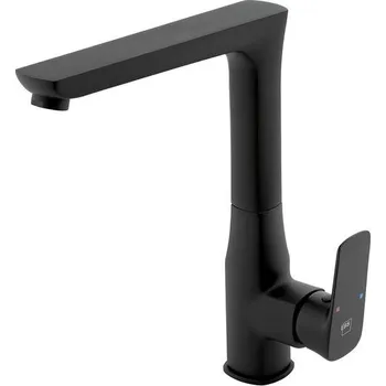 Vodovodní baterie EBS Urban Black Baterie dřezová otočná, černá mat