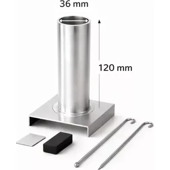 Forma na odlévání Hliníková forma na odlévání vosků na výrobu svíček 36x120 mm36x120 mm