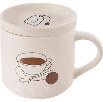 Orion Hrnek s víčkem 0,45 l čaj