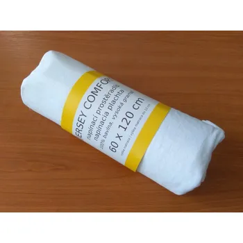 Prostěradlo Innova Dětské prostěradlo jersey bílé 60x120 cm