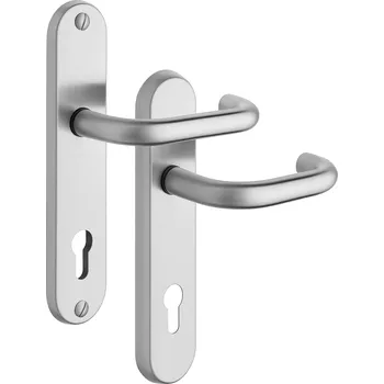 Dveřní kování 807/O BRAVO Nerez mat – Rozteč: 90