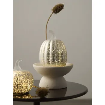 Lampička Sinsay - LED stolní lampa ve tvaru dýně - sříbrná - 018FS-SLV - 018FS-SLV-ONE