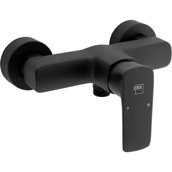 Vodovodní baterie EBS Urban Black Baterie sprchová nástěnná, černá mat