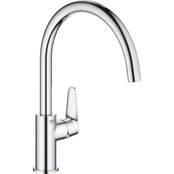 Vodovodní baterie Grohe Start Curve Páková Baterie dřezová s otočnou výpustí chrom 31554001