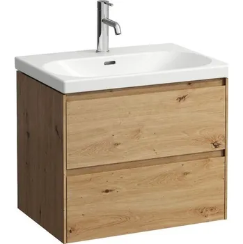Koupelnový nábytek Laufen Lani Skříňka pod umyvadlo, se 2 zásuvkami, 63,6 cm, divoký dub, H4035421122671