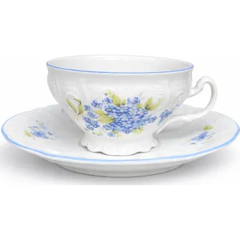 Thun 1794 BERNADOTTE šálek cappuccino s podšálkem pomněnka 220 ml