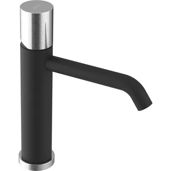 Vodovodní baterie Sapho ULTRATAP stojánková umyvadlová baterie střední, černá mat/chrom