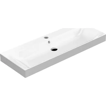 Kerasan CENTO keramické umyvadlo 120x45cm, bílá