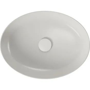 kielle Idolio Umyvadlová mísa 50x38 cm, šedá 30624502