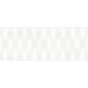 EBS Chromatic dekor 33,3x100 rlv fabric white matný 2 m²
