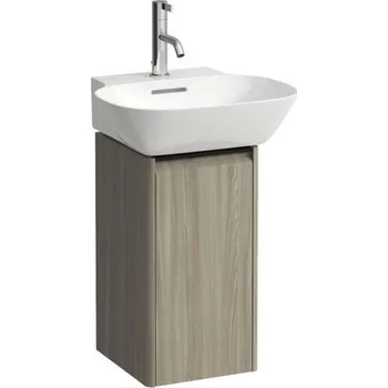 Koupelnový nábytek Laufen Base Skříňka pod umyvadlo 27,7 cm, závěsy vpravo, světlý jilm H4030141102621