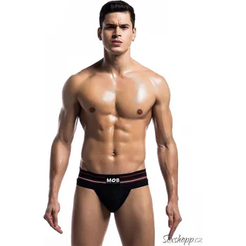 Pánské erotické prádlo Pánské jocksy se širokou gumou MOB, S