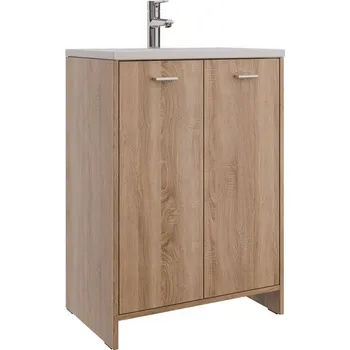 Koupelnový nábytek EBS Sofie Skříňka s umyvadlem 60 x 85 cm, dub sonoma