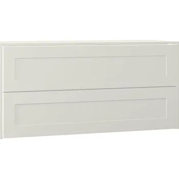 Koupelnový nábytek EBS Lana Skříňka umyvadlová s deskou 123,2 cm, bílá matná, LANA120B