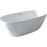 EBS Diora A Volně stojící vana 170x80cm, bílá lesklá