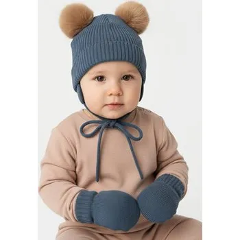 Čepice Čepice a rukavice NAME IT 13206459 Modrá 34_39