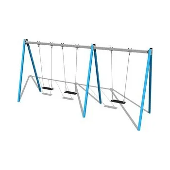 Hra na zahradu Řetězová trojhoupačka RH6311KB - modrá (v.p. 1,5 m)