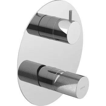 Vodovodní baterie Sapho ULTRATAP podomítková sprchová baterie, 2 výstupy, otočný přepínač, chrom