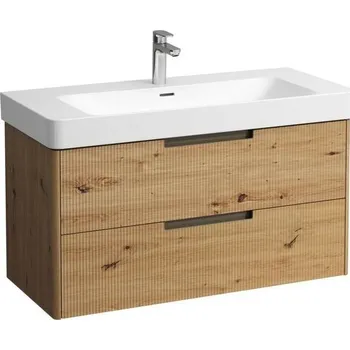 Koupelnový nábytek Laufen Juna Skříňka pod umyvadlo 102 cm, divoký dub H4115321092671