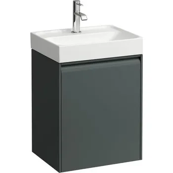 Koupelnový nábytek Laufen Meda Umyvadlová skříňka 44 cm, závěsy vpravo, šedá traffic H4215420112661