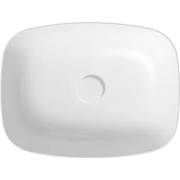 kielle Idolio Umyvadlová mísa 50x38 cm, bílá 30624510